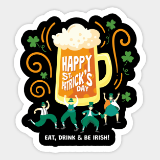 happy st patricks day Sticker